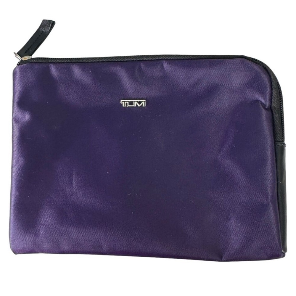 TUMI for Delta Purple Toiletry Zip Pouch